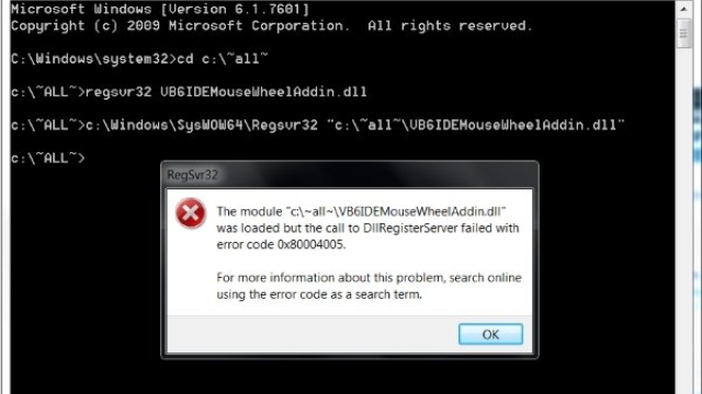 Исправляем ошибку System componentmodel win32exception кодом 0x80004005 в Windows
