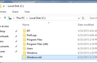 Можно ли удалить папку Windows.old и как это правильно сделать?