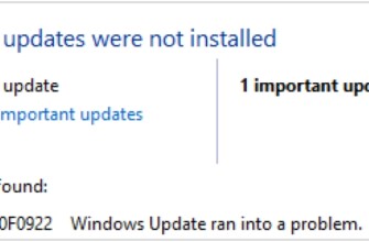 Решаем проблему с ошибкой 0x800F0922 при обновлении Windows 10